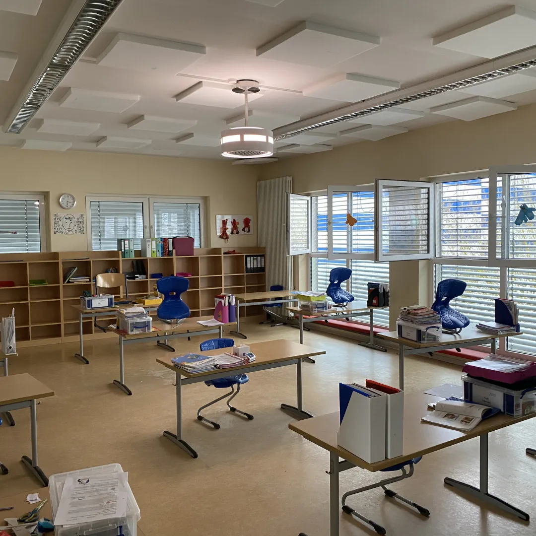 School classroom air quality